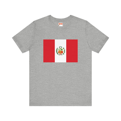 Peru Flag on T-shirt