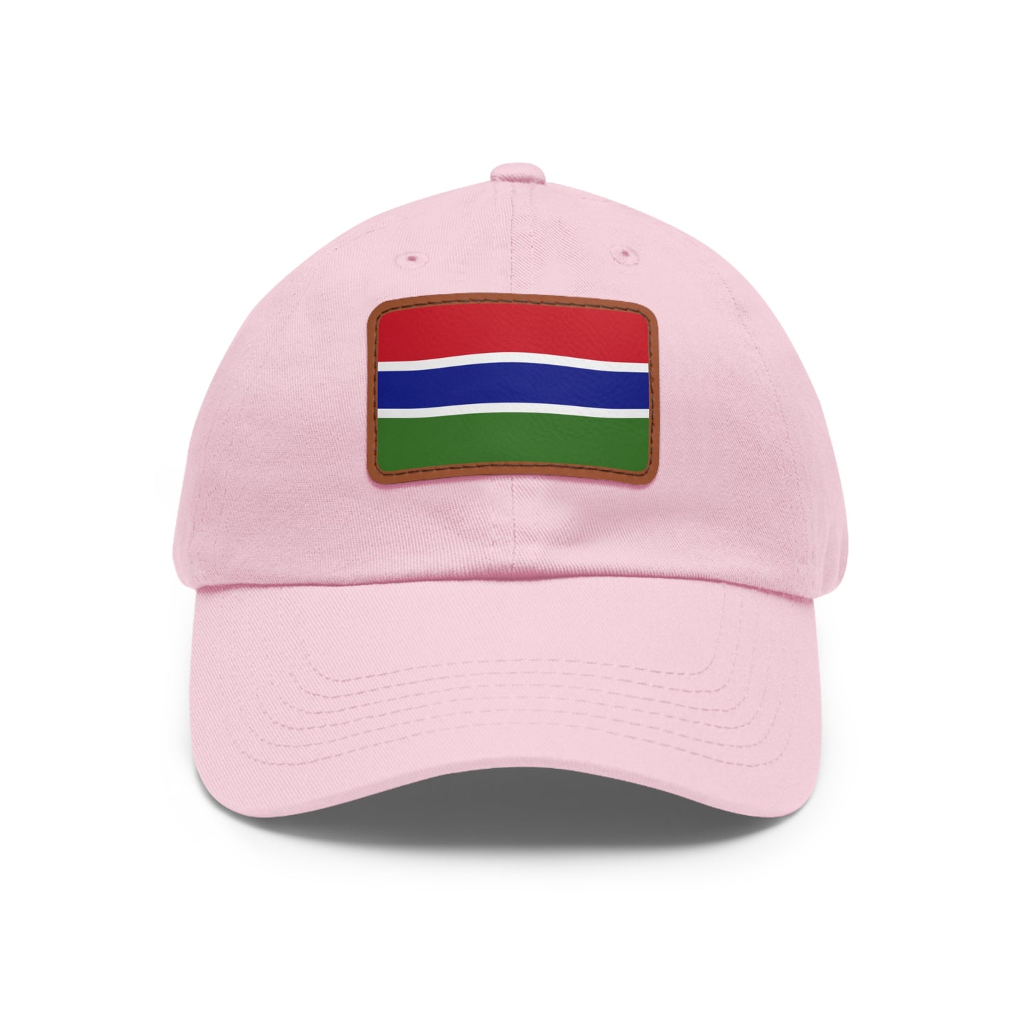 The Gambia Leather Patch Hat
