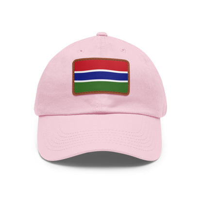 The Gambia Leather Patch Hat