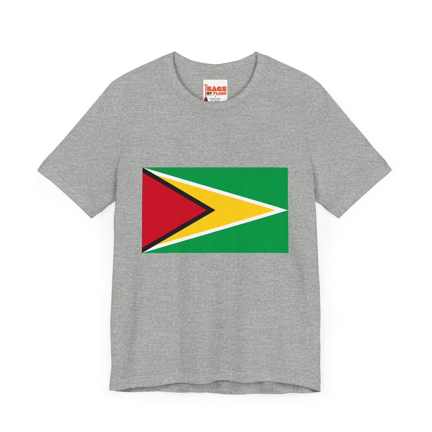 Guyana Flag on T-shirt