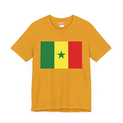 Senegal Flag on T-shirt