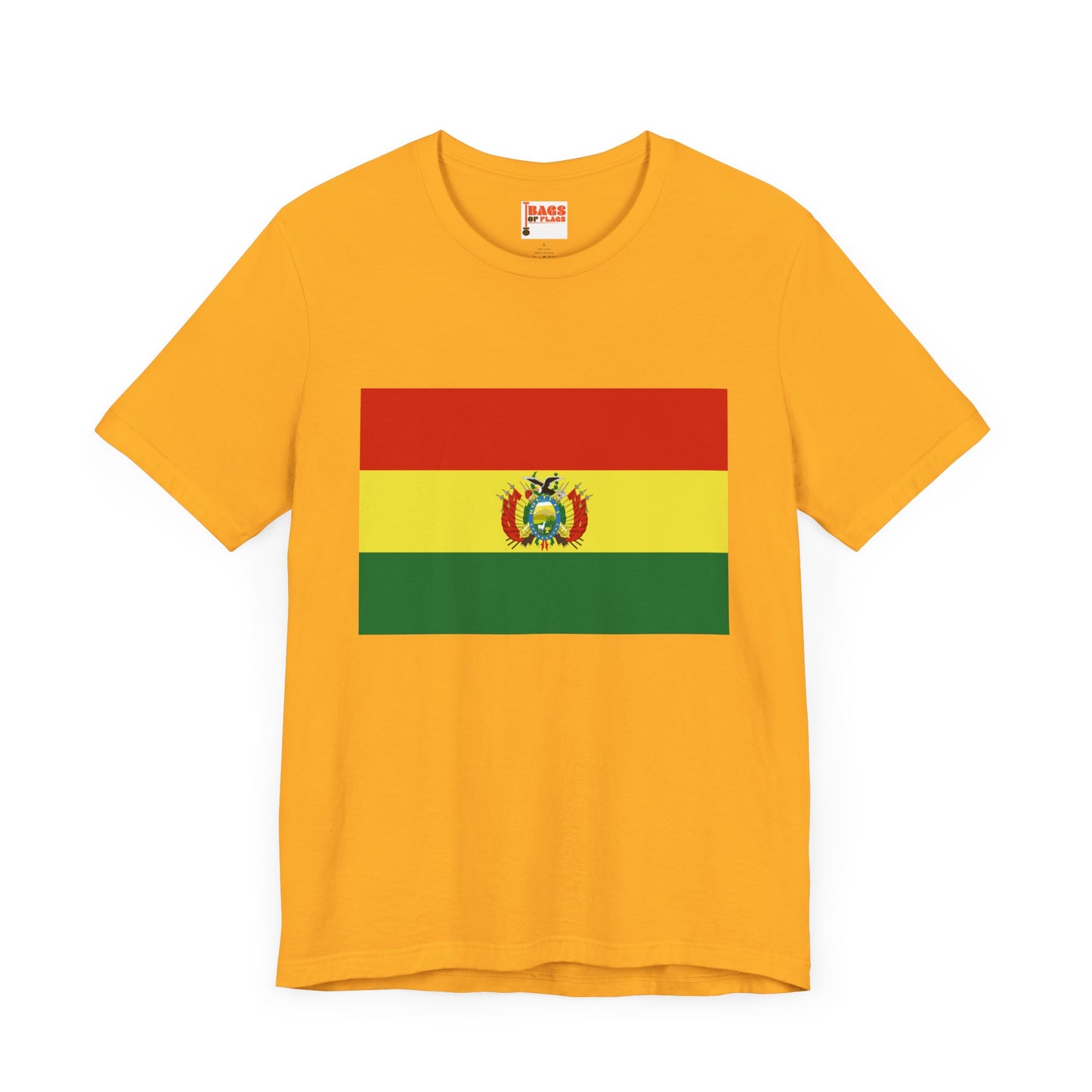 Bolivia Flag on T-shirt