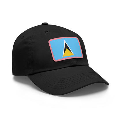 Saint Lucia Leather Patch Hat
