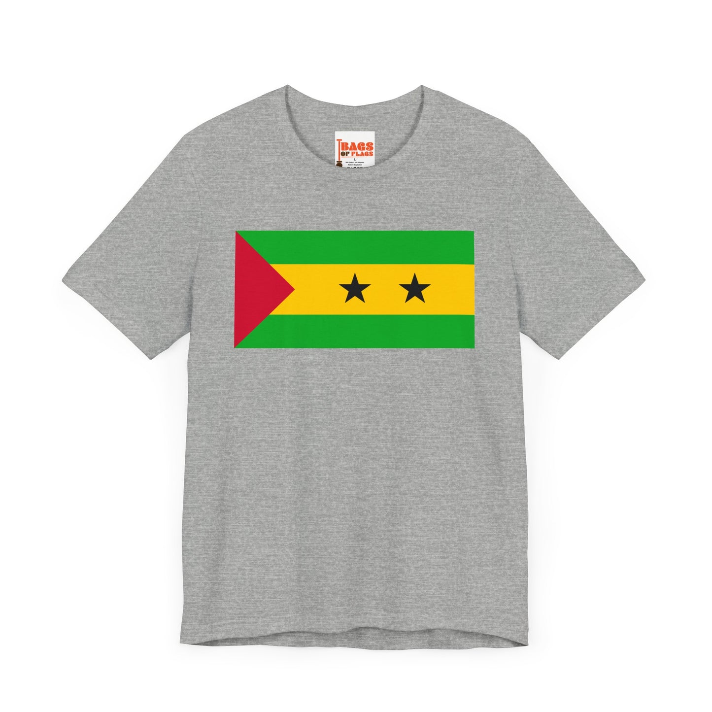 Sao Tome and Principe Flag on T-shirt