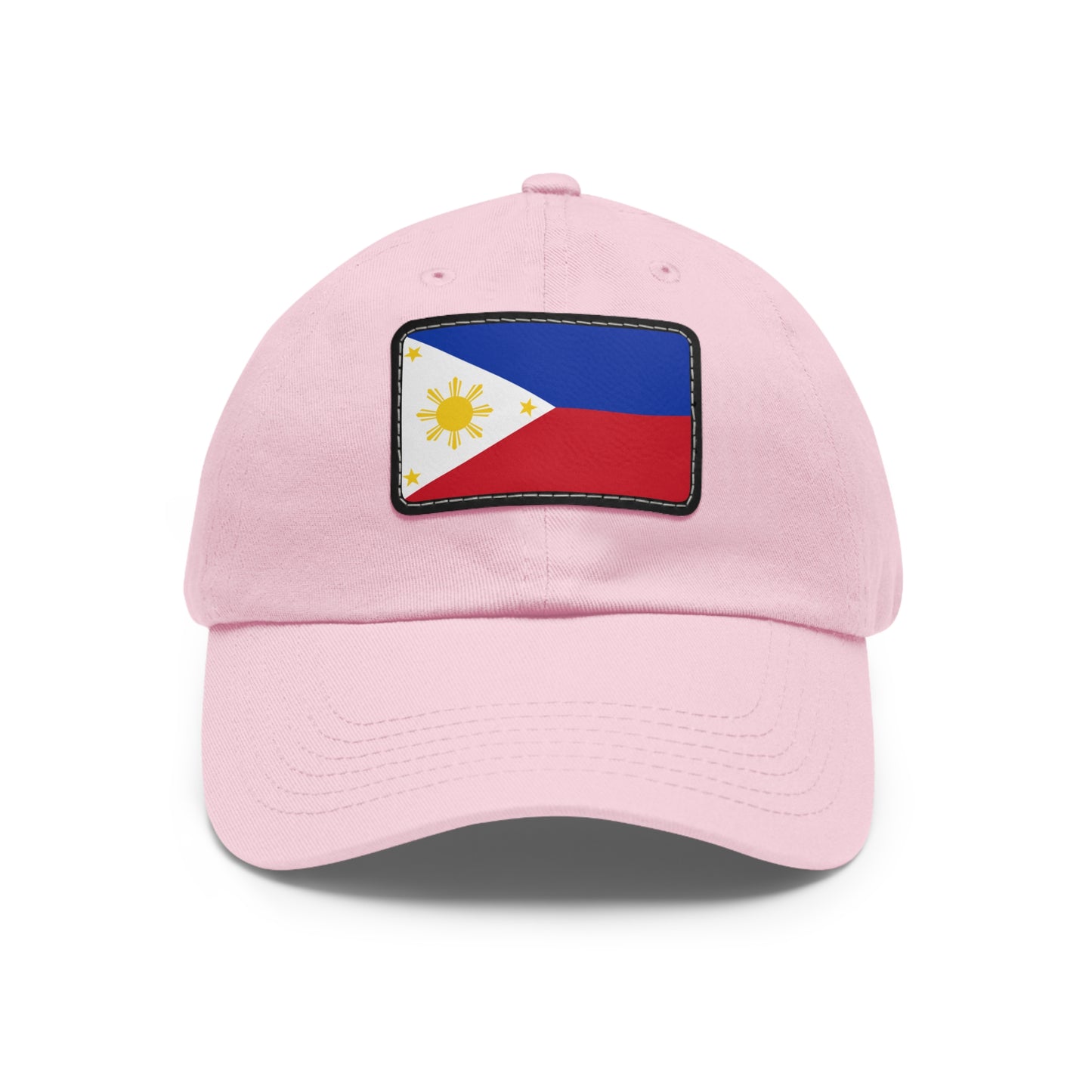 Philippines Leather Patch Hat