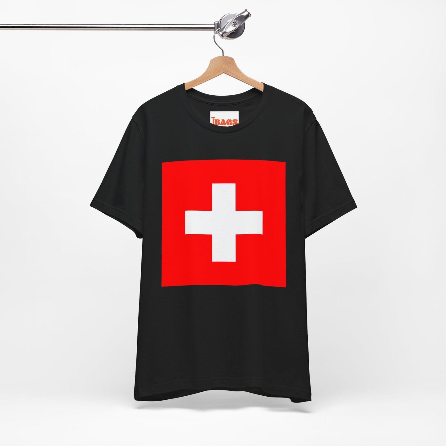 Switzerland Flag on T-shirt