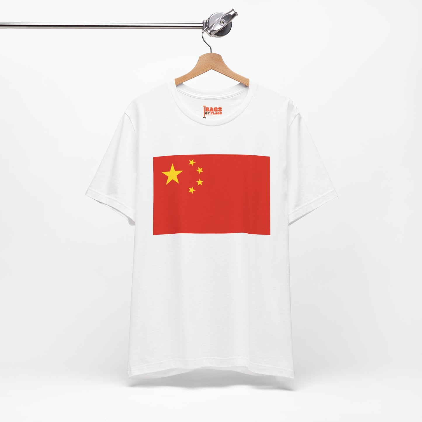 China Flag on T-shirt