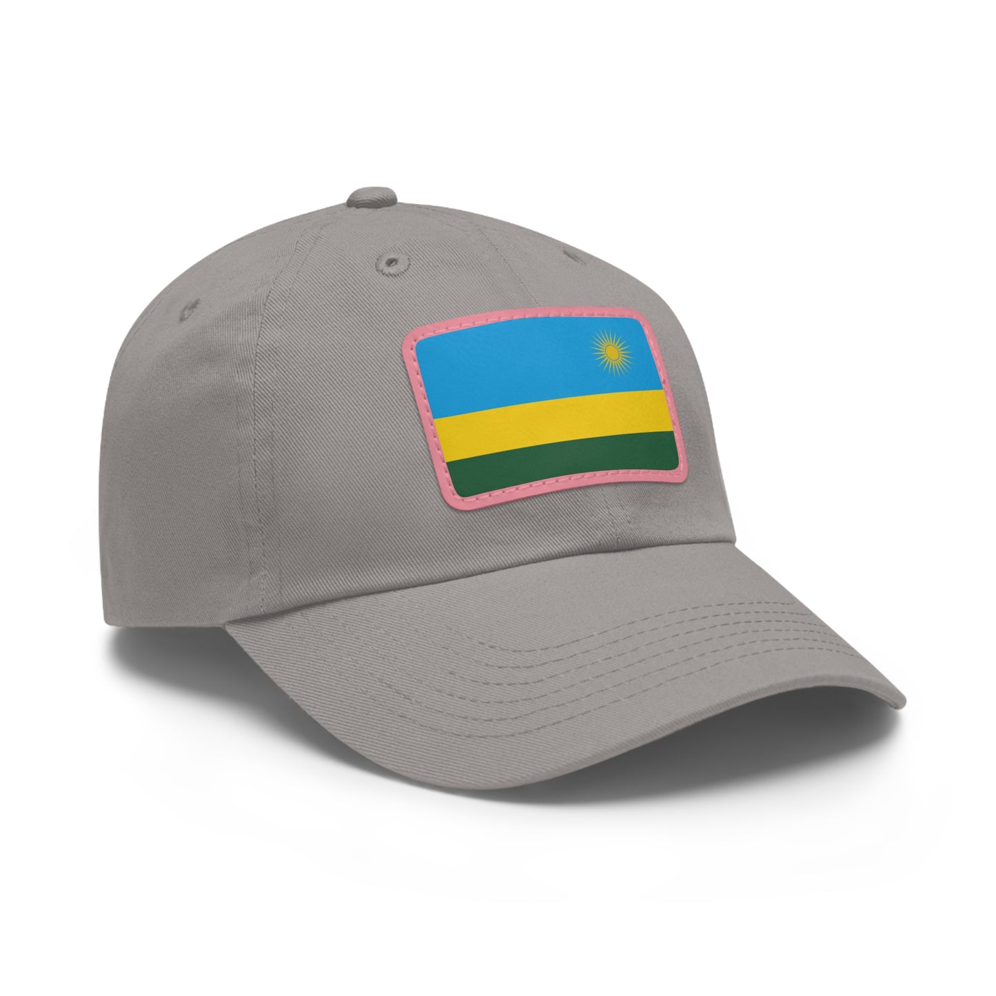 Rwanda Leather Patch Hat