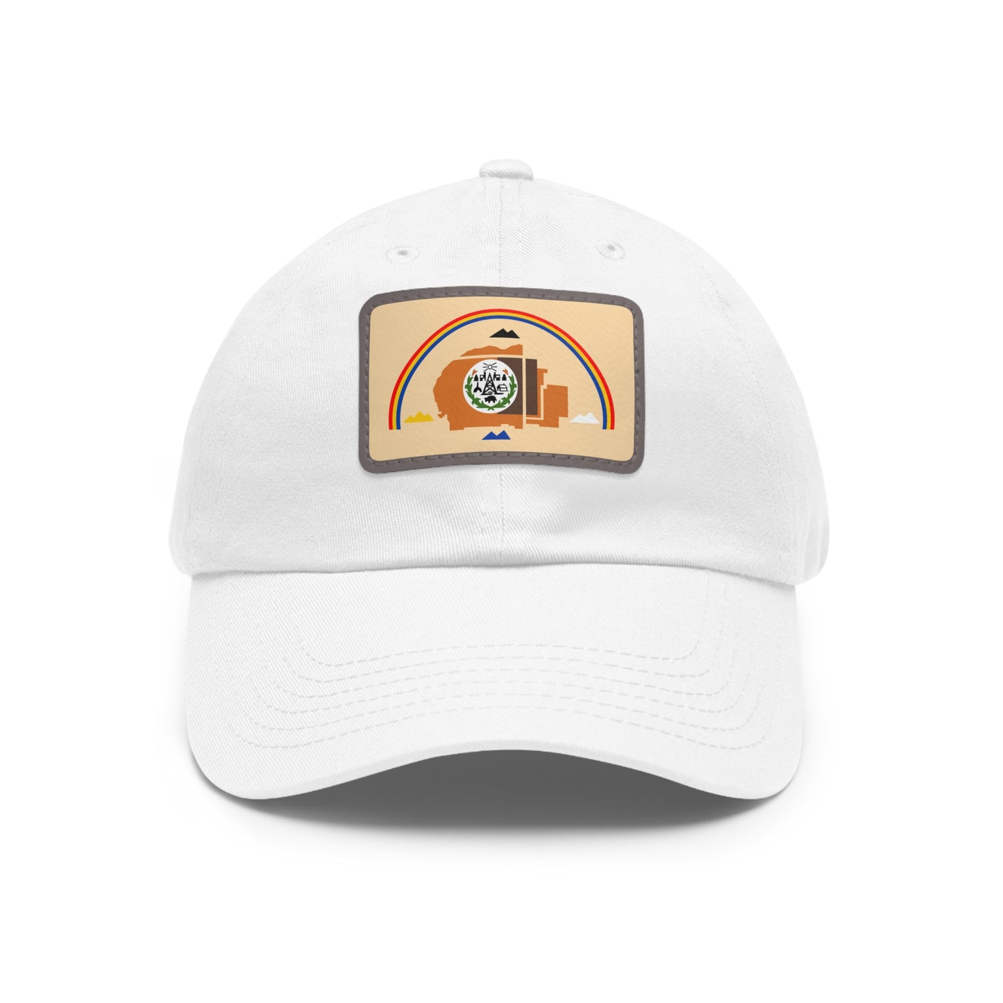 Navajo Leather Patch Hat
