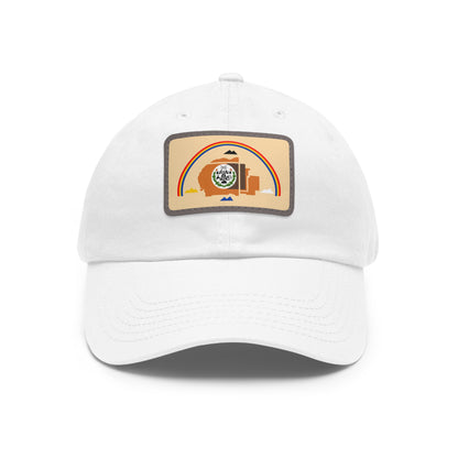 Navajo Leather Patch Hat