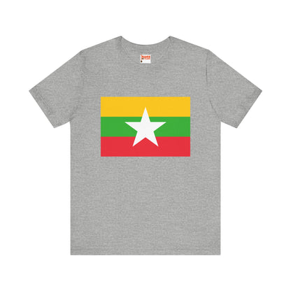 Myanmar Flag on T-shirt