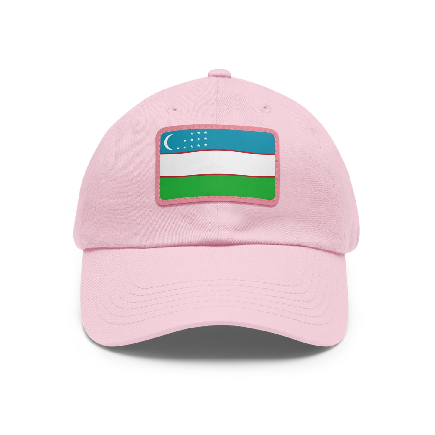 Uzbekistan Leather Patch Hat