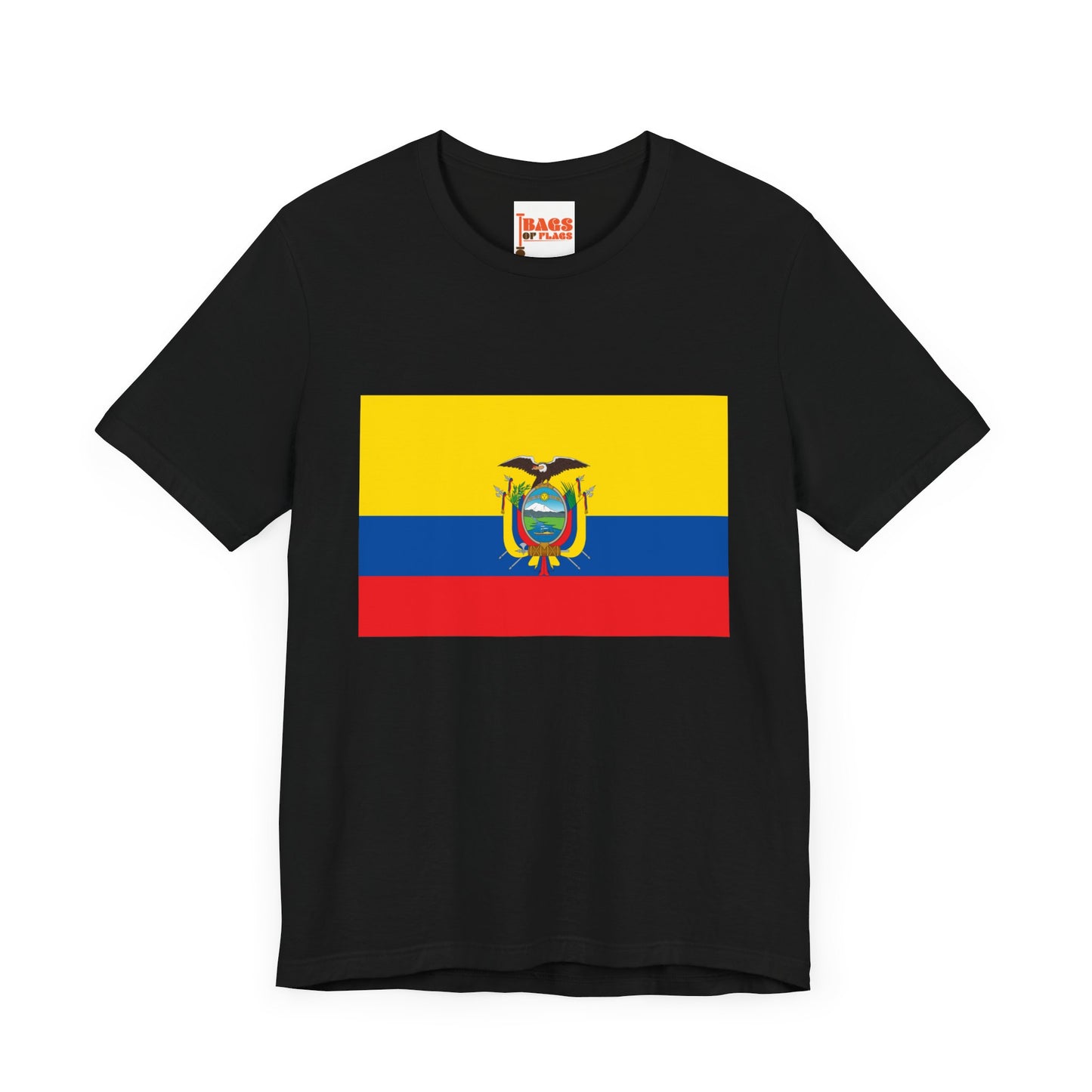 Ecuador Flag on T-shirt