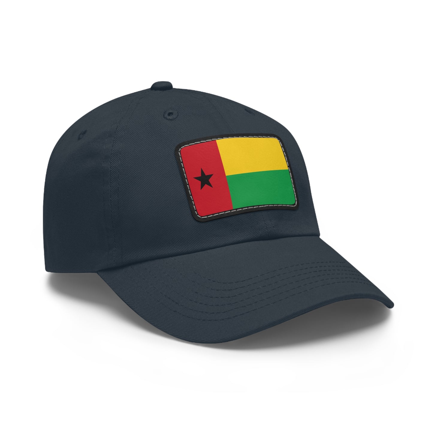 Guinea-Bissau Leather Patch Hat