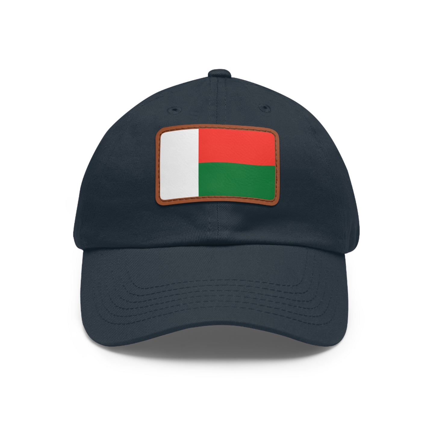 Madagascar Leather Patch Hat