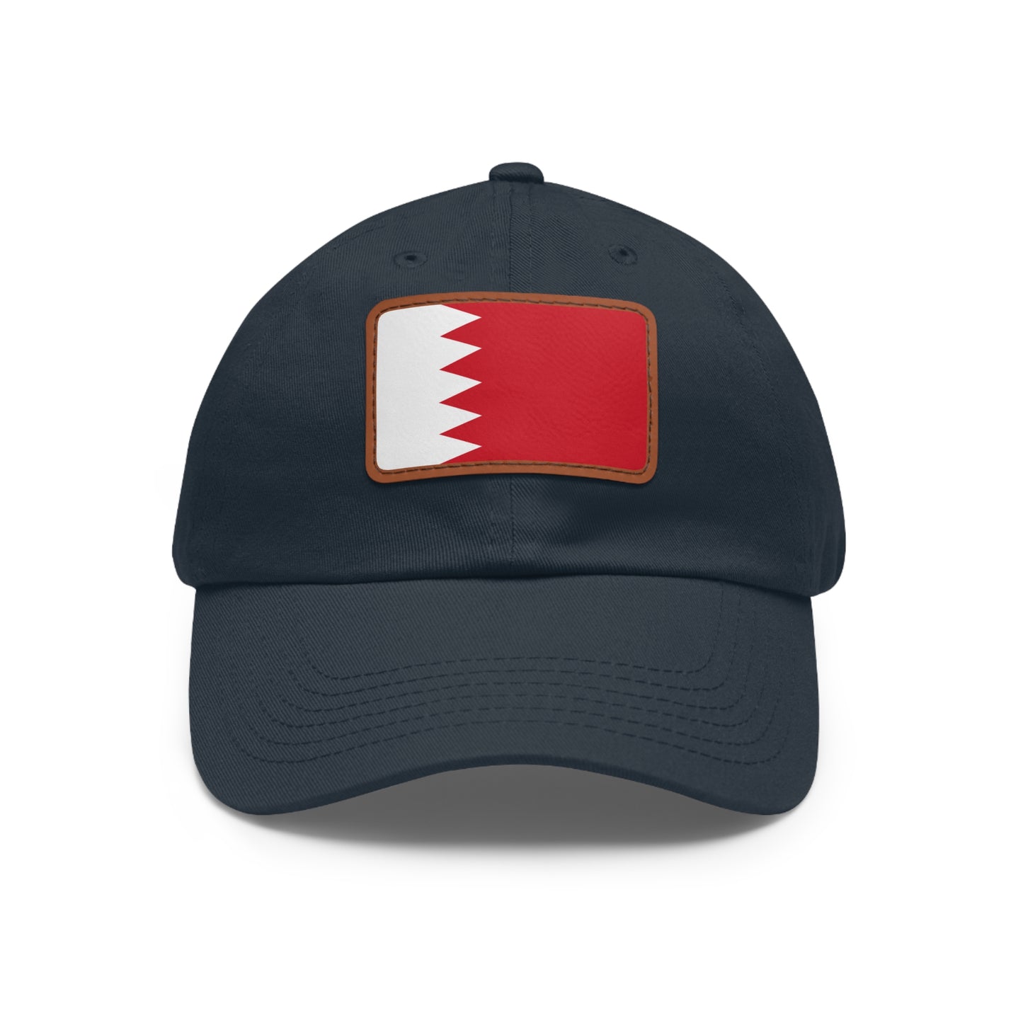 Bahrain Leather Patch Hat