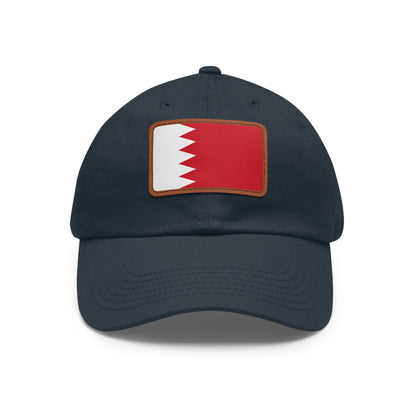 Bahrain Leather Patch Hat