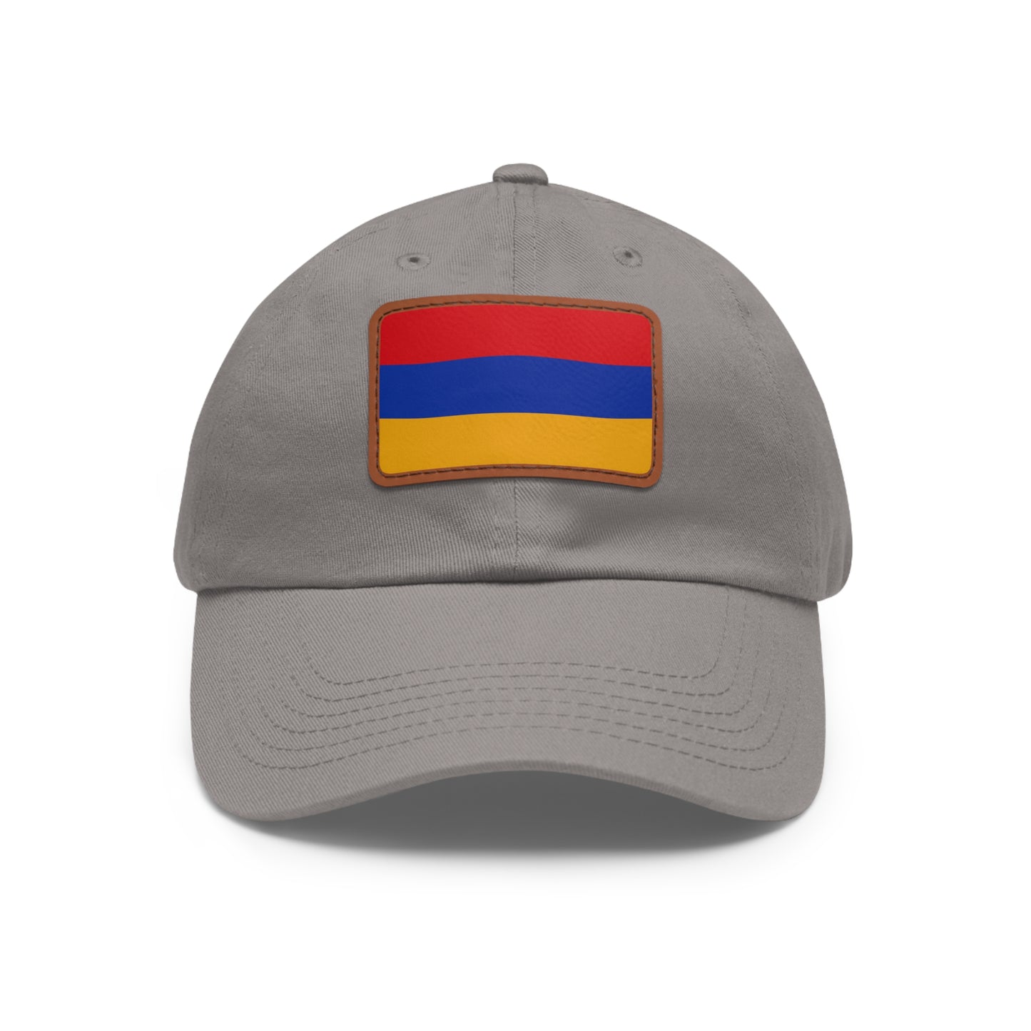 Armenia Leather Patch Hat