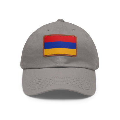 Armenia Leather Patch Hat