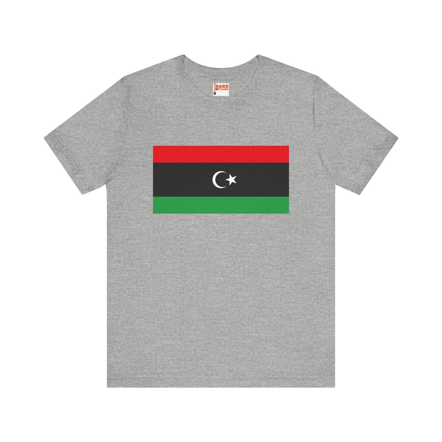 Libya Flag on T-shirt
