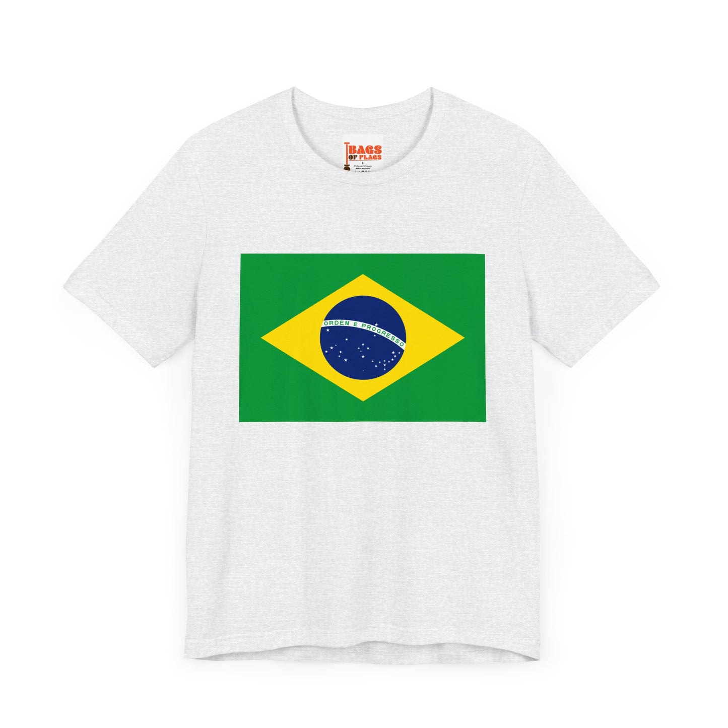 Brazil Flag on T-shirt