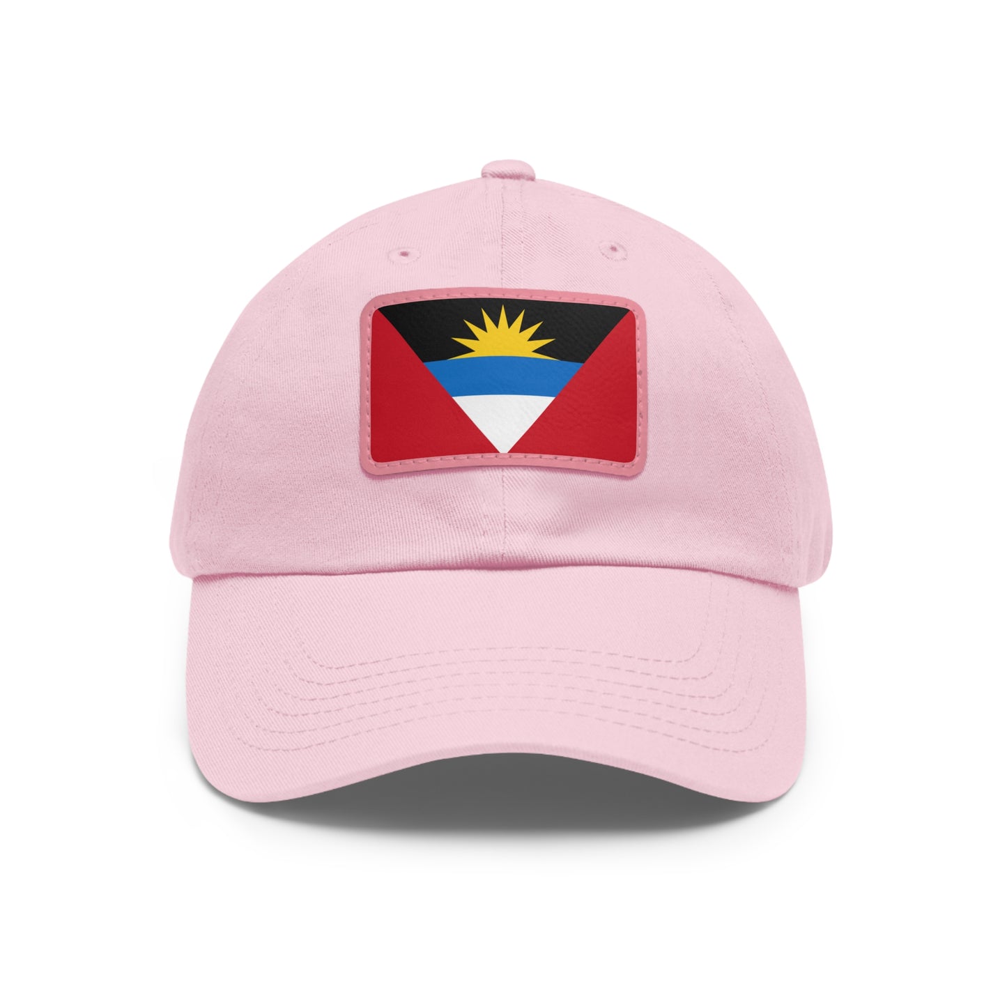 Antigua and Barbuda Leather Patch Hat