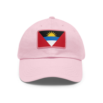 Antigua and Barbuda Leather Patch Hat