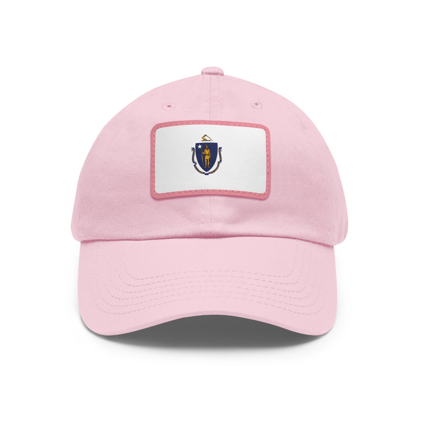 Massachusetts Leather Patch Hat