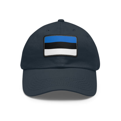Estonia Leather Patch Hat