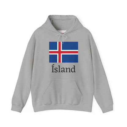 Ísland Hoodie