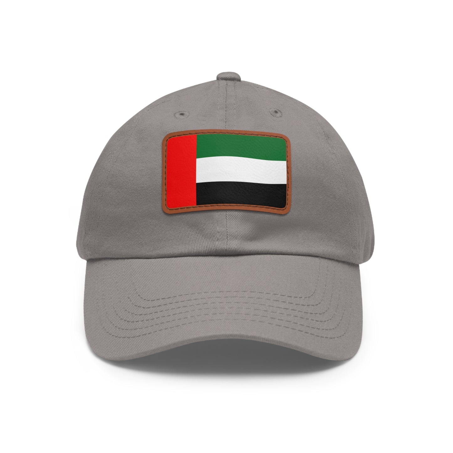 United Arab Emirates Leather Patch Hat