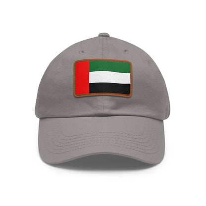 United Arab Emirates Leather Patch Hat
