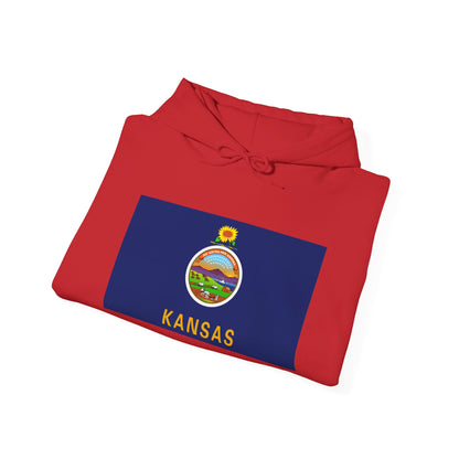 Kansas Flag Hoodies