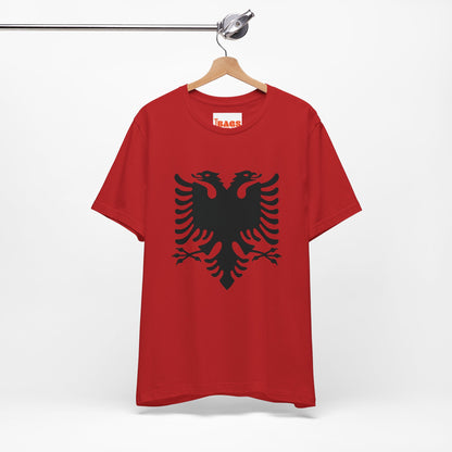 Current Flag of Albania (1992-Current) Inspired T-shirt