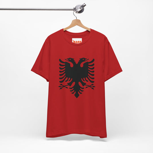 Current Flag of Albania (1992-Current) Inspired T-shirt