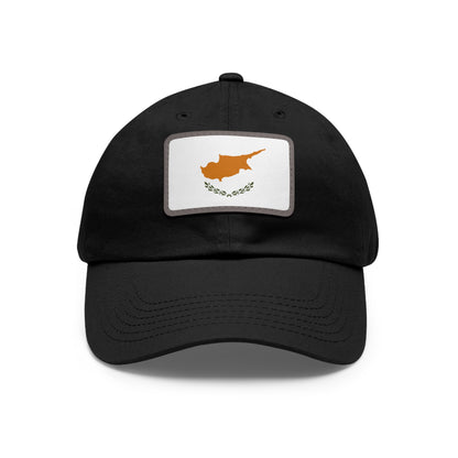Cyprus Leather Patch Hat