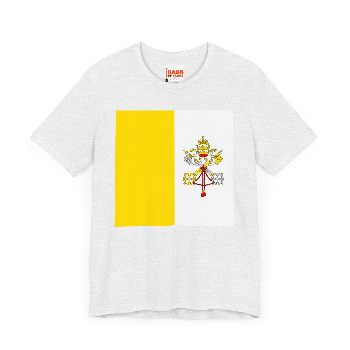 Vatican City Flag on T-shirt