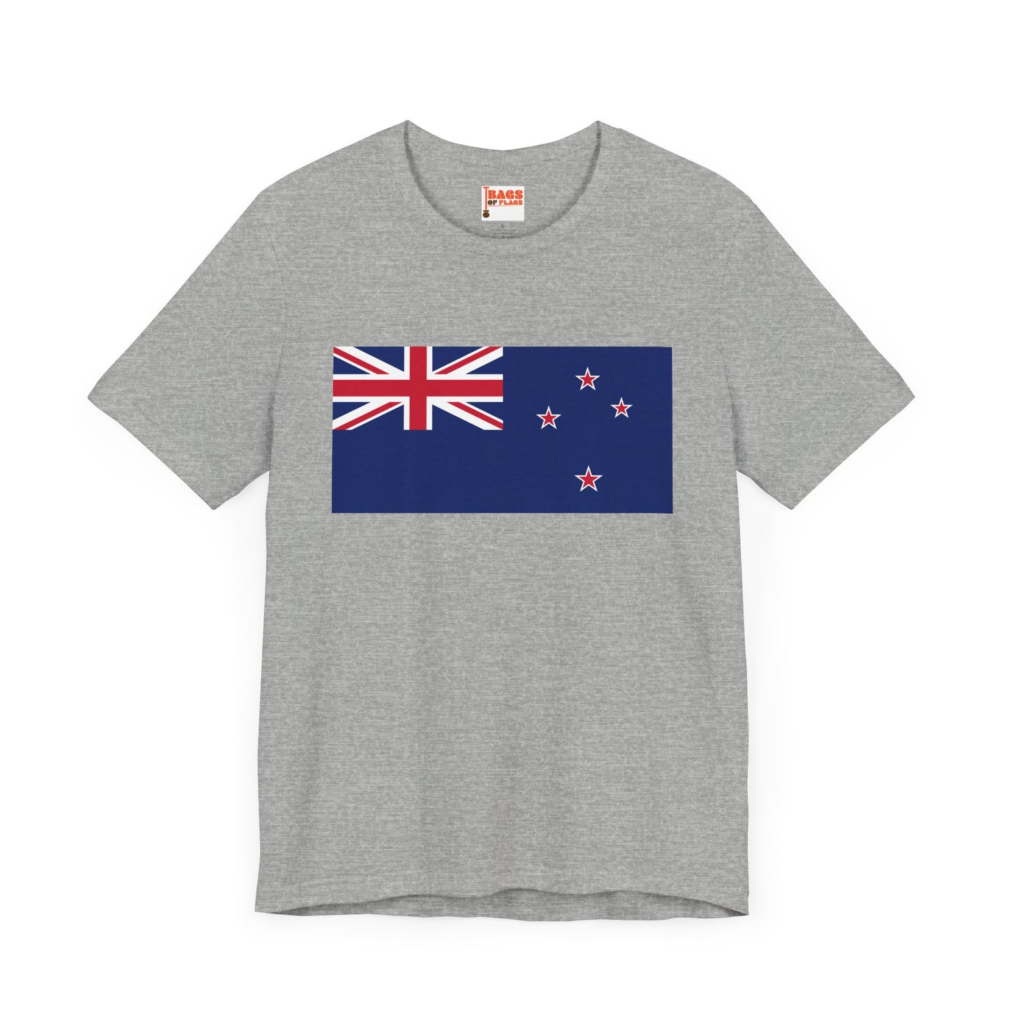 New Zealand Flag on T-shirt