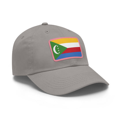 Comoros Leather Patch Hat