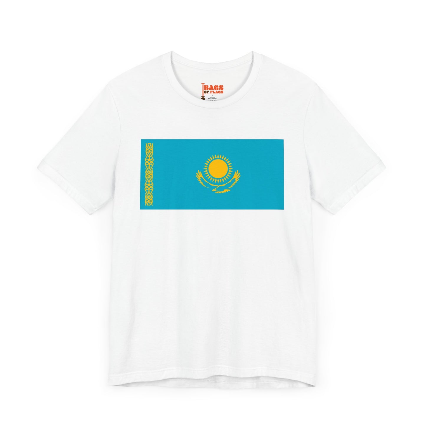 Kazakhstan Flag on T-shirt