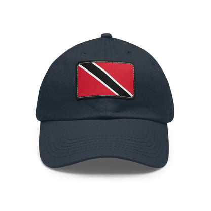 Trinidad and Tobago Leather Patch Hat
