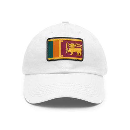 Sri Lanka Leather Patch Hat