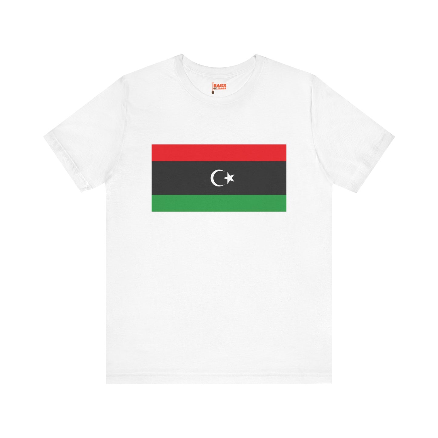 Libya Flag on T-shirt
