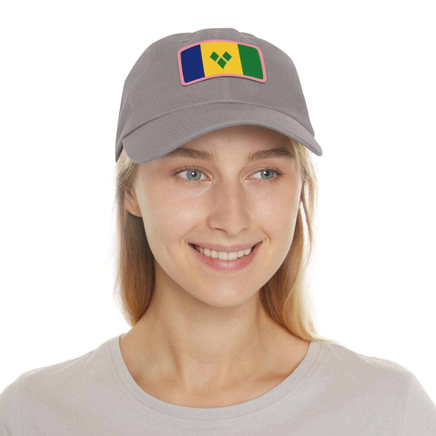 Saint Vincent and the Grenadines Leather Patch Hat