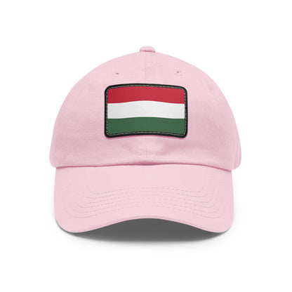 Hungary Leather Patch Hat