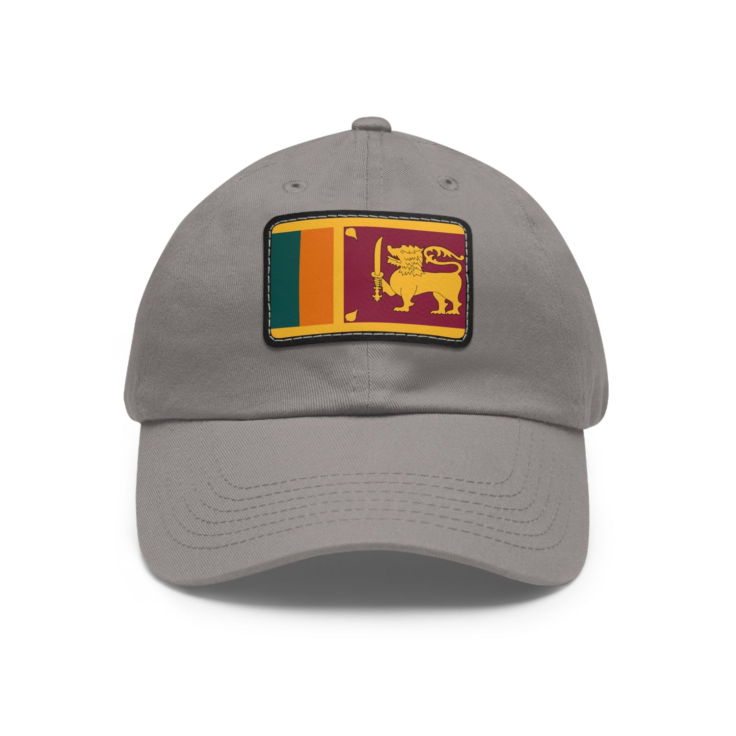 Sri Lanka Leather Patch Hat