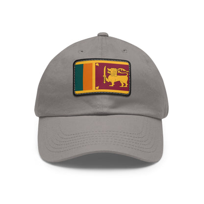 Sri Lanka Leather Patch Hat
