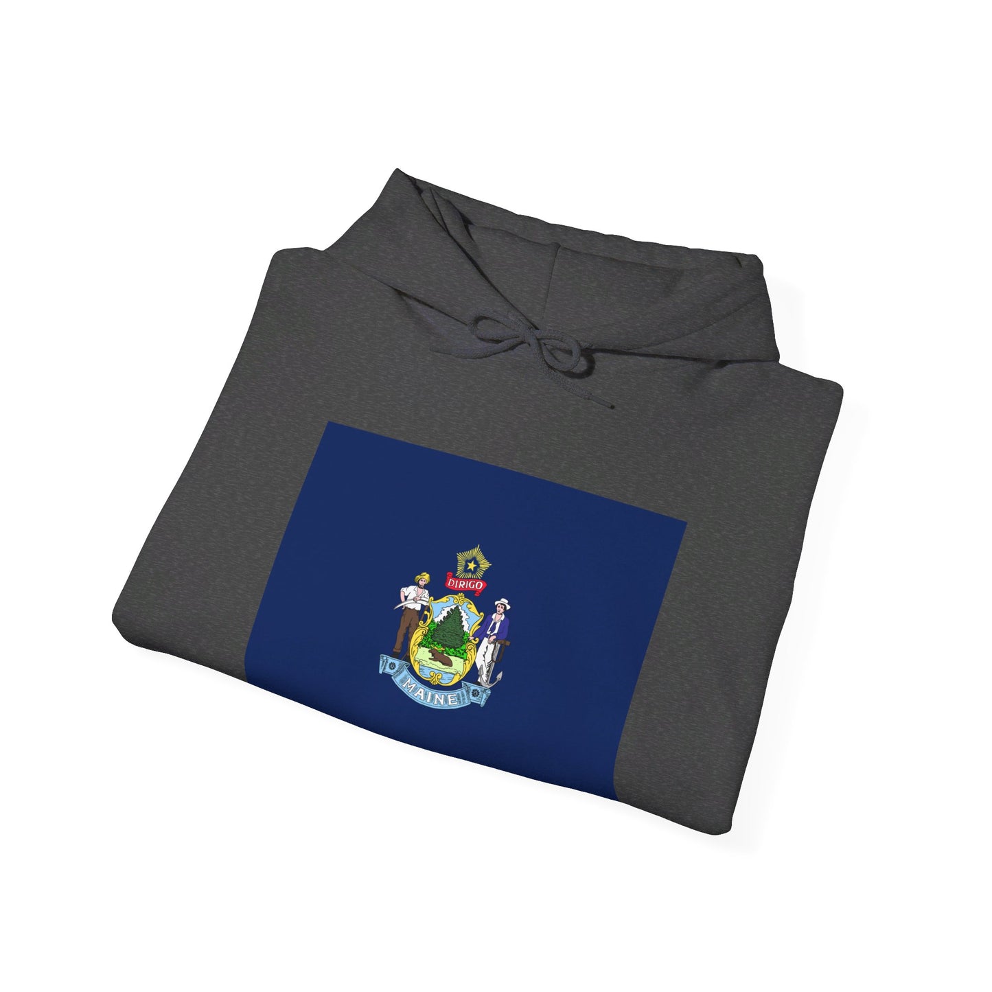 Maine Flag Hoodies