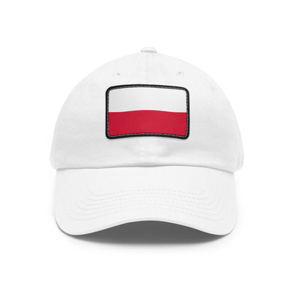Poland Leather Patch Hat