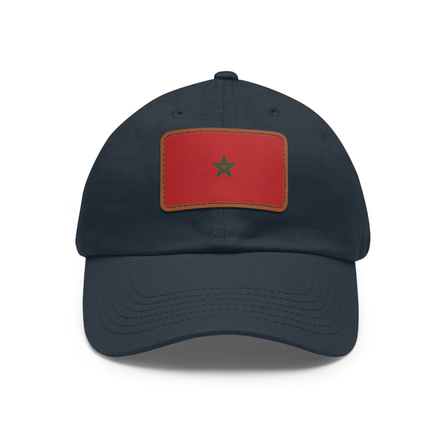 Morocco Leather Patch Hat